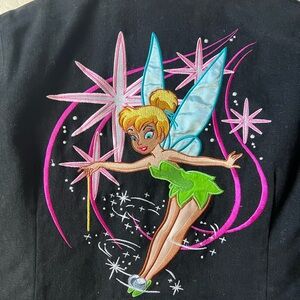 Vintage Disney Tinkerbelle Daytona Jacket By JH Design 2006 women’s size small